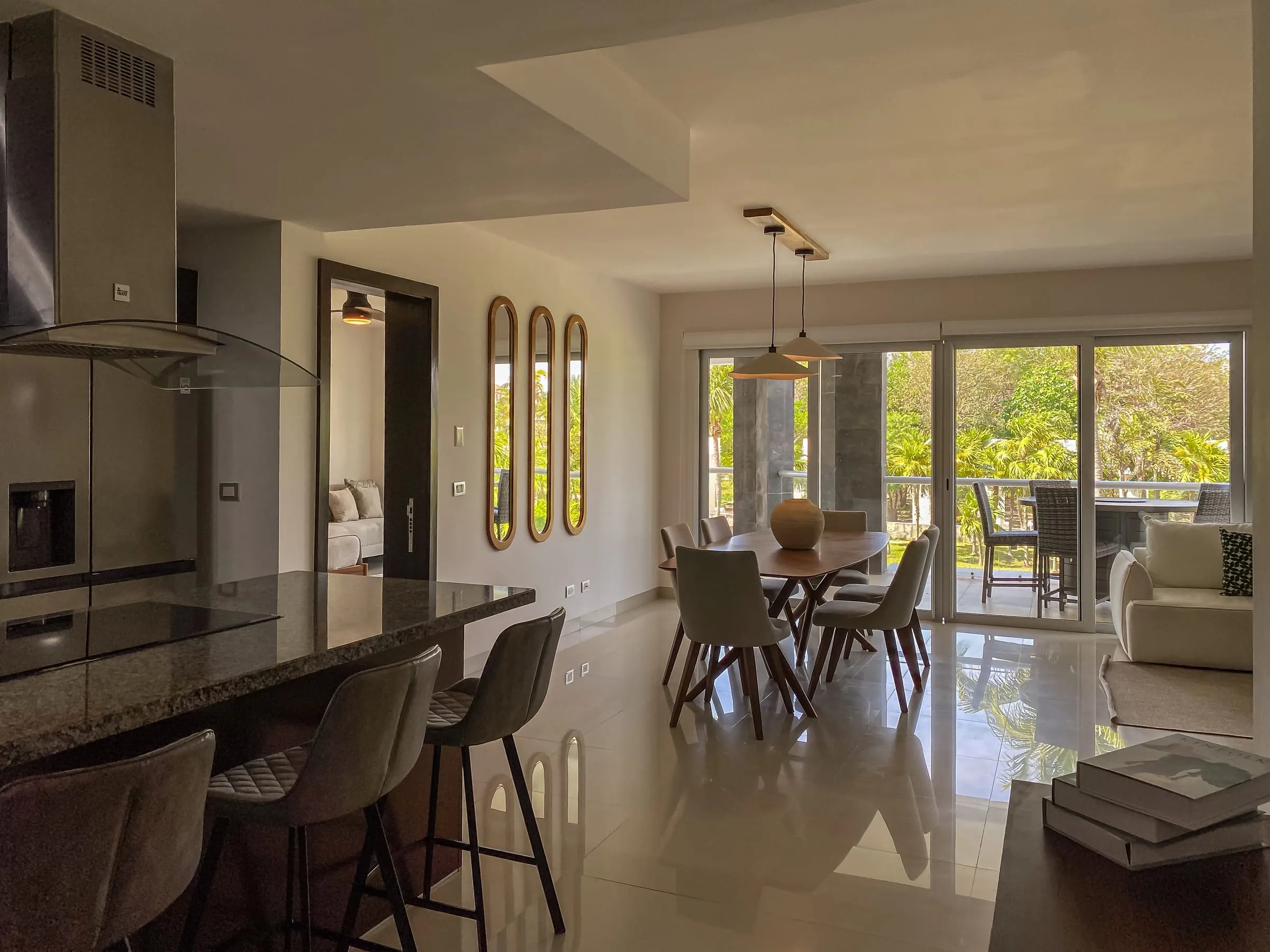 Real estate photography of an apartment for sale in Cancún