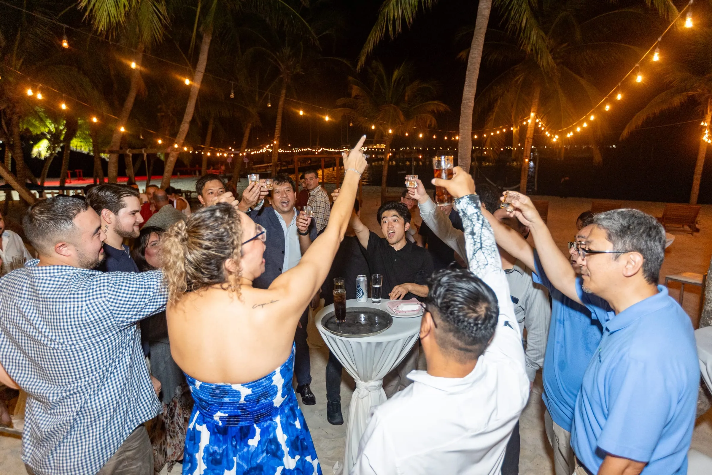 Event photography coverage of a corporate conference in Cancún